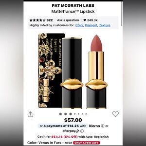 Pat McGrath MatteTrance Lipstick - Venus in Furs